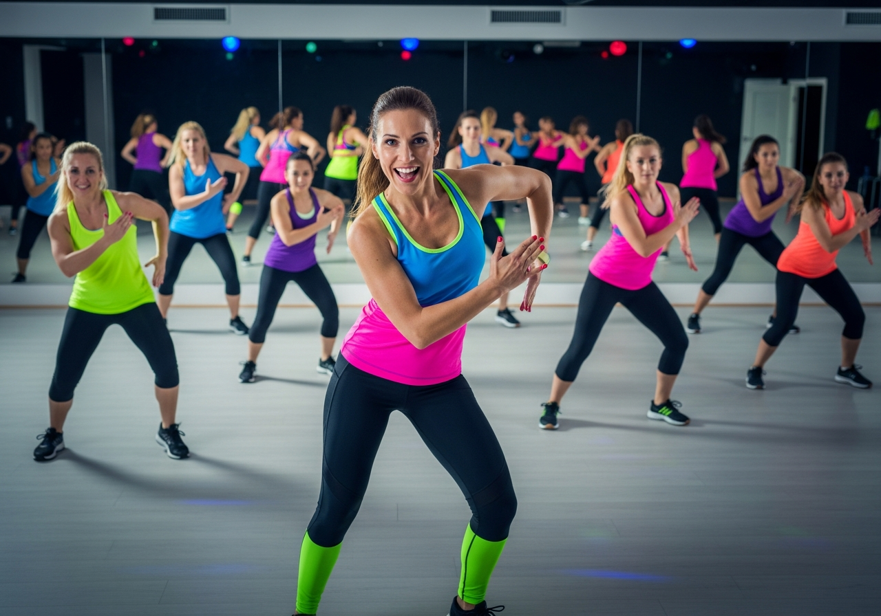 Динамичные танцевальные комбинации с тренером