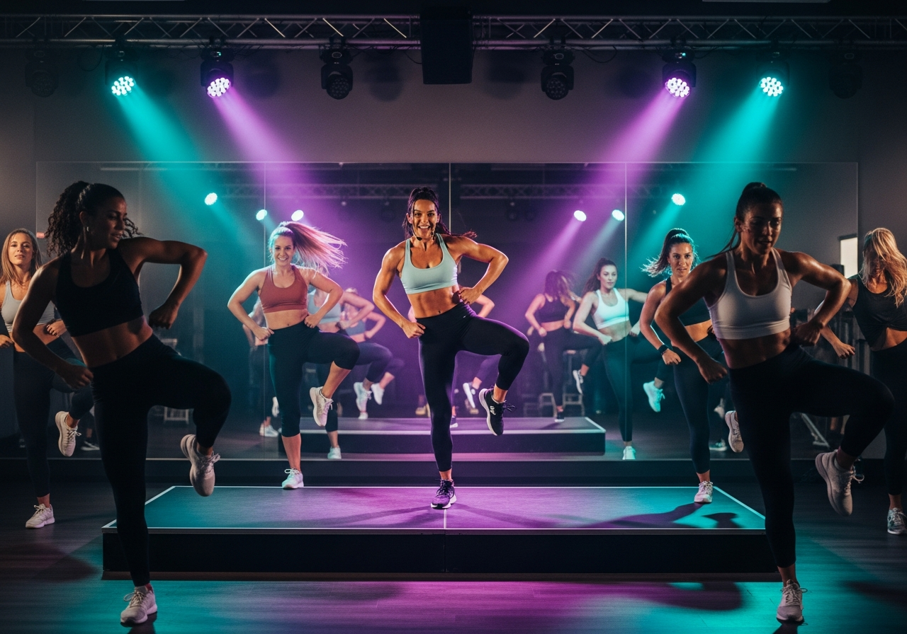 Групповые танцевальные тренировки